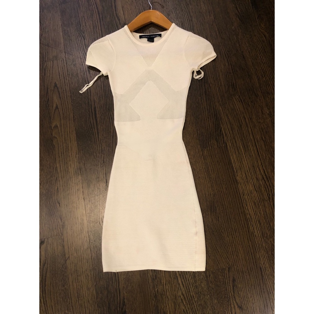 Knit cap sleeve French connection bodycon dress